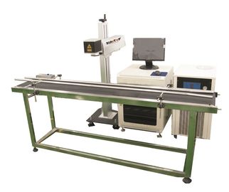 Porcellana Linea di produzione macchina della marcatura del laser della fibra per ottone, materiali di rame fornitore